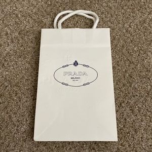 Prada shopping bag